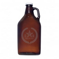 64 Oz. Amber Growler Jug